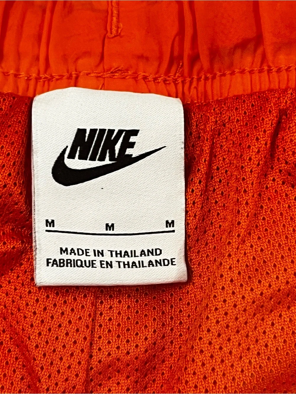 Nike Boys Orange Sportswear Woven Shorts Size L Large NWOT Brand New